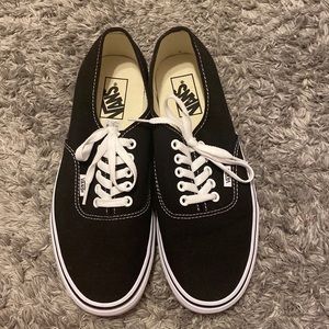 “Vans authentic black shoes” brand new never worn new without tags